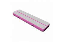 Air Tumbling Track Best Deal Gray Surface Pink Side Gymnastic Mat for Sale Kameymall