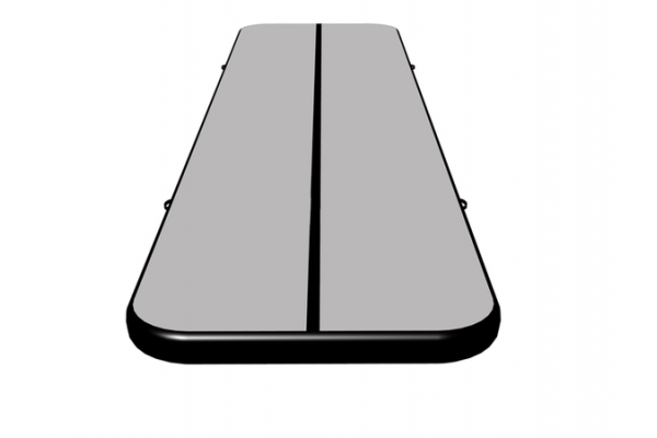 Airtrack Tumbling Mat Great Quality Gray Surface Black Side for Kids Kameymall