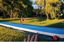 Gymnastics Air Track Water Airtrack Inflatable Air Track Tumble Mats for Home Training 