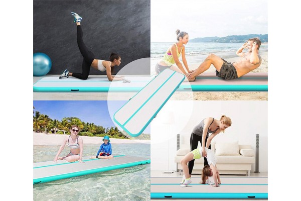 Tumble Mat Durable Materials Mint Air Track Gym Tumble Best Gymnastics Mat Kameymall
