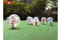 Zorb Ball Inflatable Ball Suits Red Dot Bubble Soccer New York for Outdoor Grass Game
