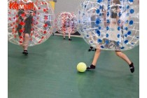 Zorb Ball Inflatable Bubble Soccer Red Blue Dots Toy Fun Party Game Kameymall 


