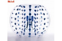 Zorb Ball Giant Inflatable Bubble Ball 1.5M Blue Dot Bubble Soccer Belfast Big Discount
