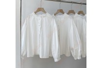 White Color Casual Shirts Ladies Casual Shirts Womens Casual Shirt Kameymall