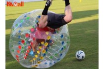 Zorb Ball Melbourne Giant Inflatable Bubble Ball Colorful Dots 1.5M Factory Price

