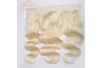 Blonde Wigs Long Curly Hair Extensions Hair Color Brazilian Body Wave Lace Closure 