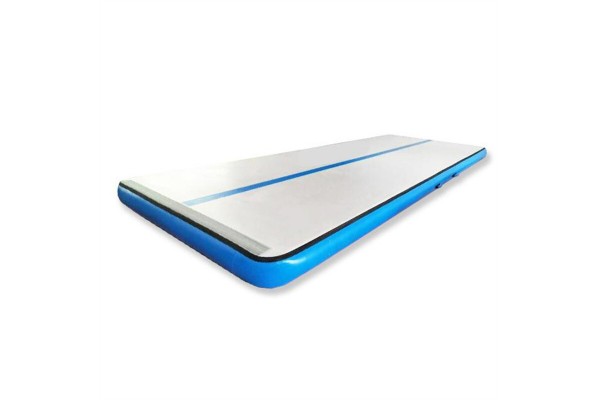Air Gym Mat Airtrack Training Set Gymnastics Inflatable Blue Tumble Track for All Ages