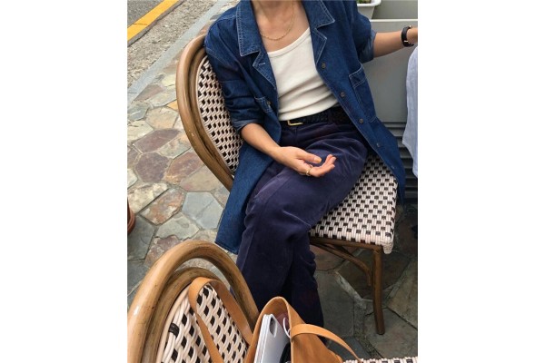 Ladies Denim Jacket Cozy Jackets Outdoor Work Jackets Working Jacket Kameymall