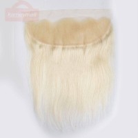 Blonde Wig Hair Extensions For Girls Straight Hair 13×4 Lace Closure Front Kameymall