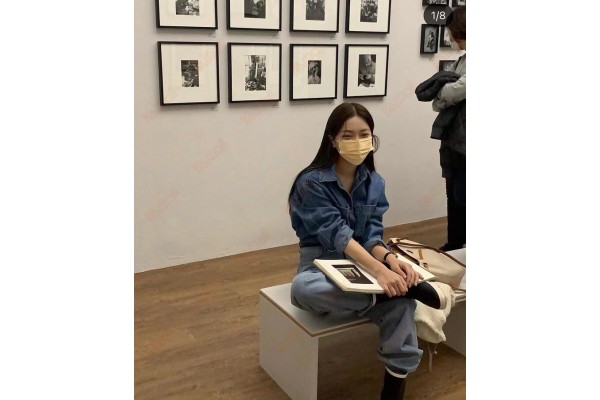 Ladies Denim Jacket Baseball Jackets Working Jacket Crop Casual Jacket Kameymall