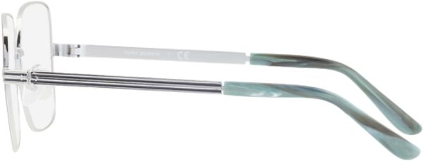 Tory Burch Eyeglasses TY 1070 3315 Navy Enamel/Shiny Silver eyeglasses