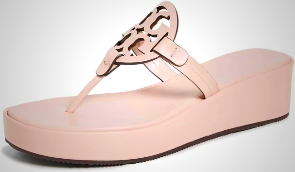 Tory Burch Women's Miller Wedge Sandals 25mm