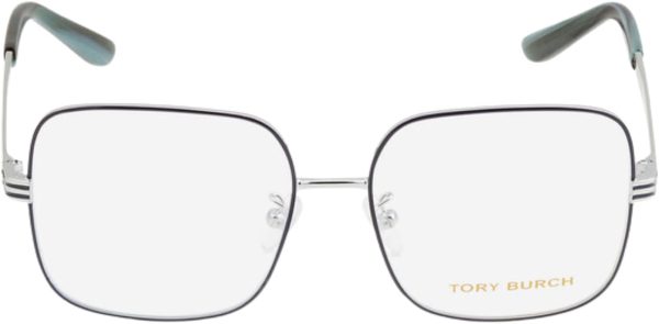 Tory Burch Eyeglasses TY 1070 3315 Navy Enamel/Shiny Silver typingclub