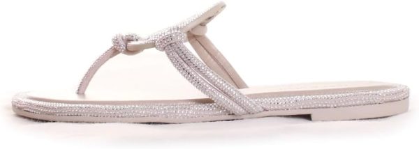 Tory Burch Women's Miller Knotted Pave Sandals-4