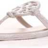 Tory Burch Women's Miller Knotted Pave Sandals-2