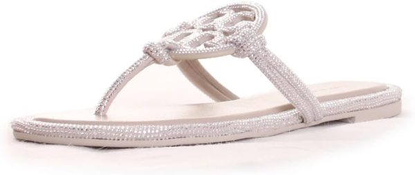Tory Burch Women's Miller Knotted Pave Sandals-2