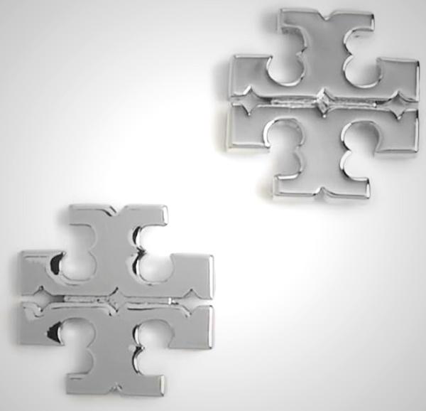 Tory Burch Women's Small Icon Stud Earrings - Elegant & Lightweight