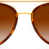 Tory Burch TY 6089 330413 Sunglasses in Dark Tortoise
