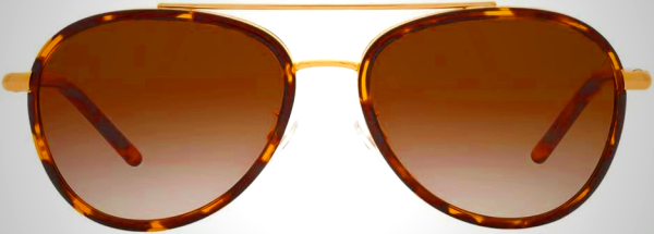 Tory Burch TY 6089 330413 Sunglasses in Dark Tortoise