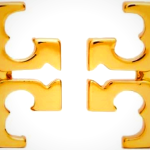 Tory BurchWomen's Large Logo Stud Earrings (Tory Gold)