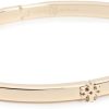 Tory Burch Women's Thin Kira Bracelet, Tory Gold, One Size-0