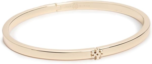 Tory Burch Women's Thin Kira Bracelet, Tory Gold, One Size-0
