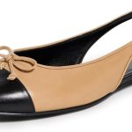 Tory Burch Women's Cap Toe Slingback Ballet Flats sora