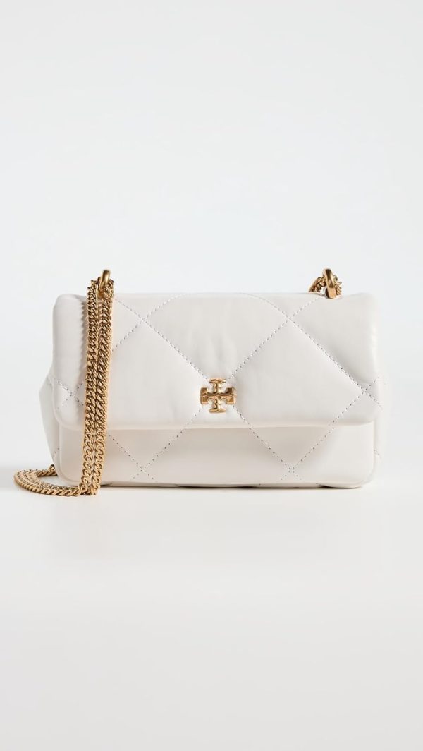 Tory Burch Women's Mini Kira Diamond Flap Bag minio