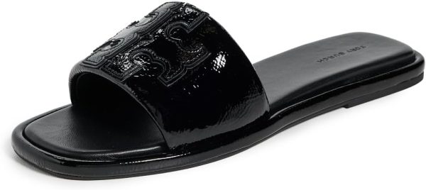 Tory Burch Women's Double T Sport Slides-0