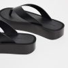 Tory Burch Women's Leather Platform Flip Flops-3