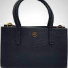 Tory Burch Women's Blake Mini Tote Bag - Black, Cortado, New Ivory