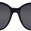 Tory Burch TY7203U 198887 Sunglasses Women's Black/Ivory/Grey Square Shape 53mm ty7203u tory burch