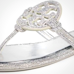 Tory Burch Women's Miller Knotted Pave Sandals