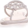 Tory Burch Women's Miller Knotted Pave Sandals-3