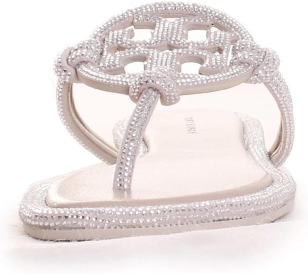 Tory Burch Women's Miller Knotted Pave Sandals-3