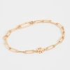 Tory Burch Women's Good Luck Chain Bracelet, Tory Gold, One Size goodwill