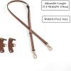 Jiesinlov Adjustable Leather Bag Shoulder Strap Replacement for Mini Pouch adjustable piano bench