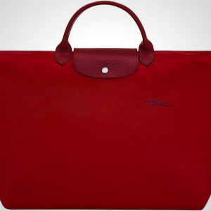 Longchamp Women's Le Pliage Green Large Top Handle Travel Bag