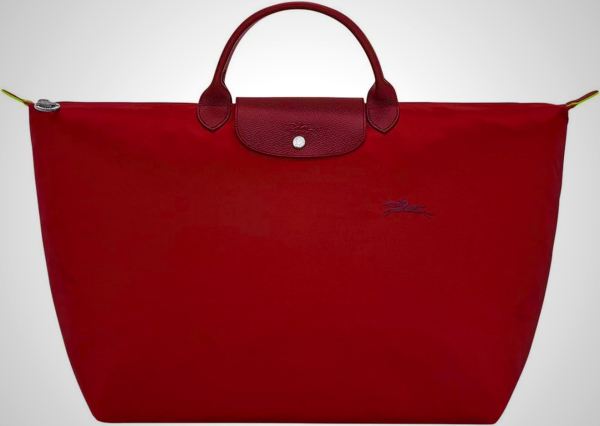 Longchamp Women's Le Pliage Green Large Top Handle Travel Bag