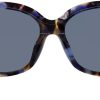 Tory Burch Sunglasses TY 7198 U 195787 Blue Tortoise Dark Grey-3