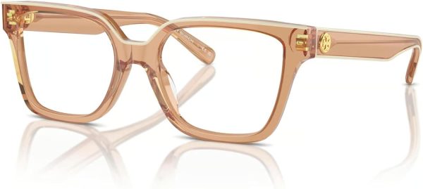 Tory Burch Eyeglasses TY 2148 U 2001 Brown/Ivory-0