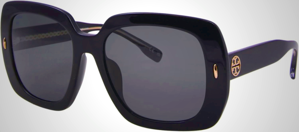 Tory Burch TY 7193 U Sunglasses in Black Dark Grey | Women's Fashion