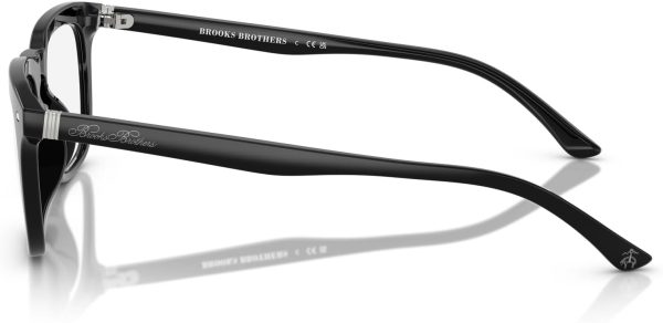 Brooks Brothers BB2067U Universal Fit Rectangular Prescription Eyewear Frames-2