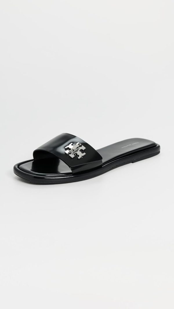 Tory Burch Women's T Lock Slides-1