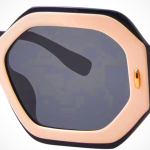 Tory Burch Sunglasses TY 7192 U 196187 Black/Ivory Dark Grey Solid, 55/16/140