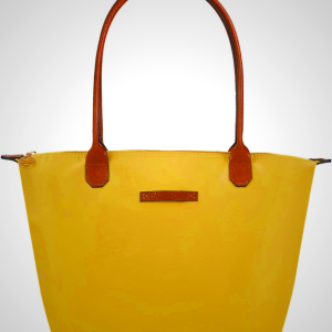 Waterproof Nylon Tote Bag for Women - Lightweight Zippered Handbag