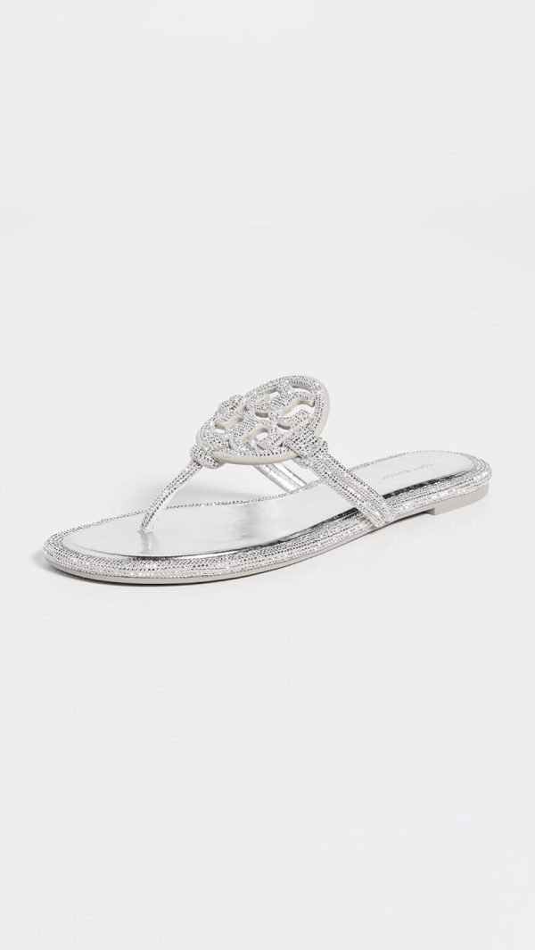 Tory Burch Women's Miller Knotted Pave Sandals miller chair