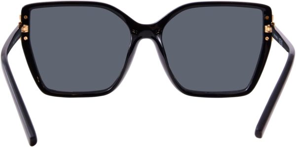 Tory Burch Sunglasses TY 9076 U 196487 Black/Dark Grey Polyamide Standard, 58/16/140-3
