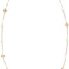 Tory Burch Women's Delicate Moondance Pearl Necklace-0