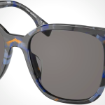 Tory Burch Sunglasses TY 7203 U 195787 Blue Tortoise Dark Grey Polar